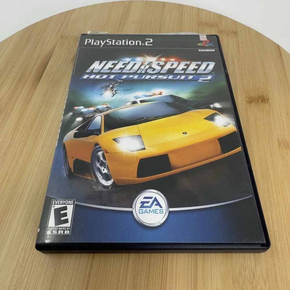 Need‎ for Speed Hot Pursuit 2 PS2 Complete CIB EA Racing Games PlayStation 2